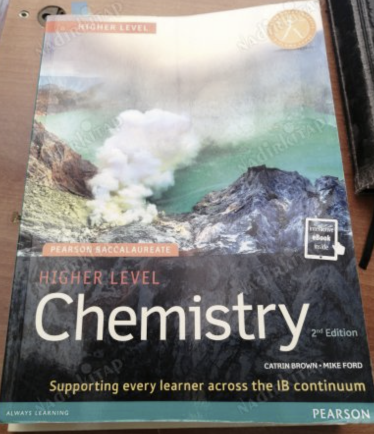 IMAT Best Chemistry Book to Use, Pearson's