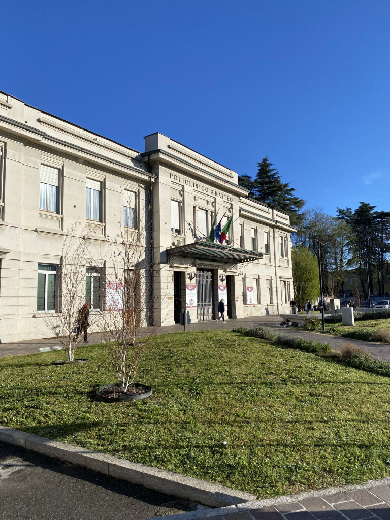 San matteo hospital at Pavia