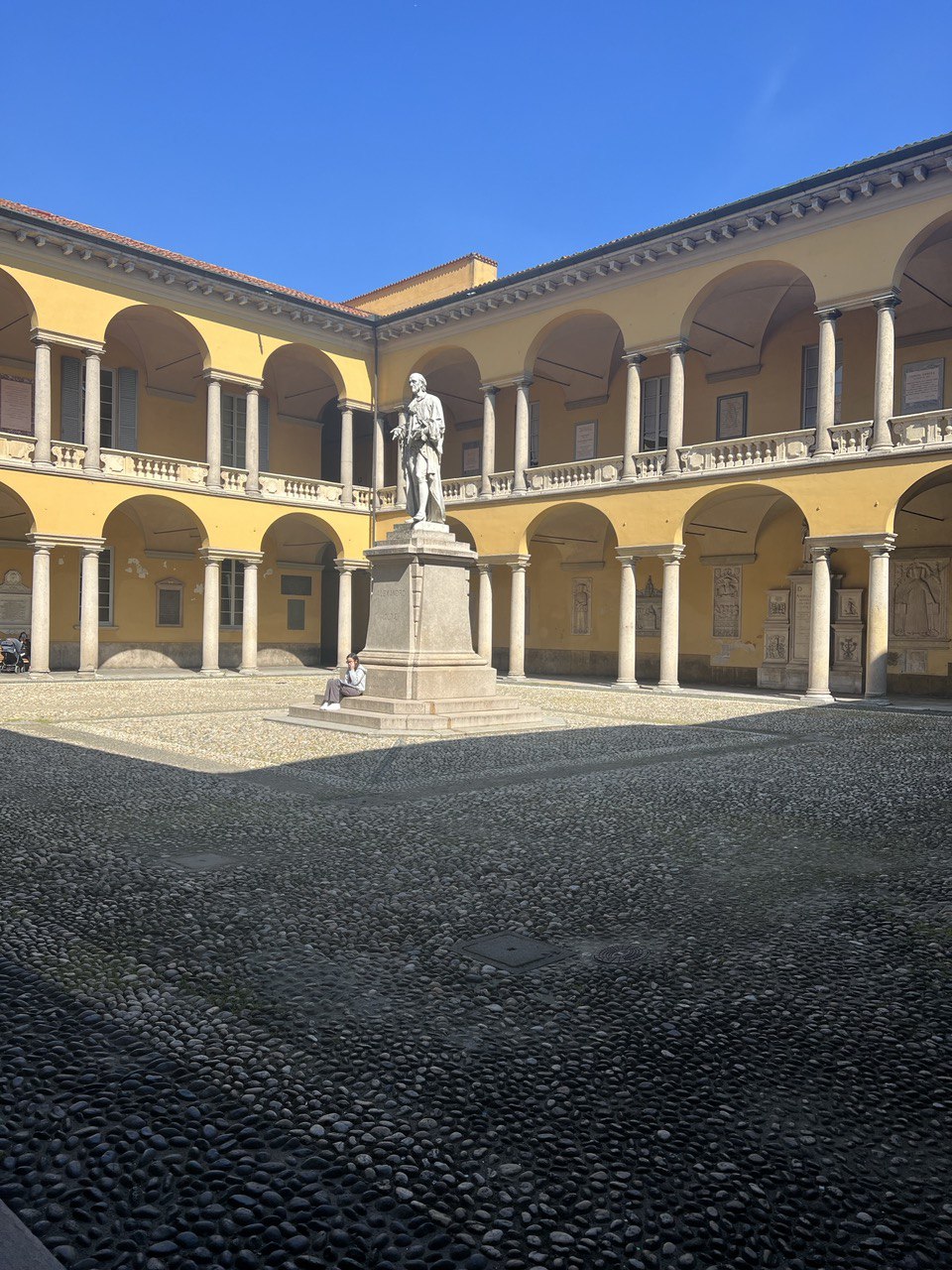 The central University of Pavia