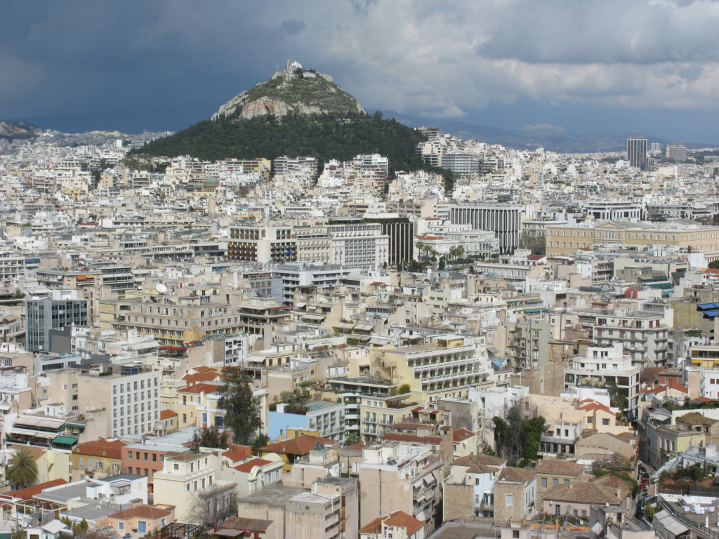 The center of Athens