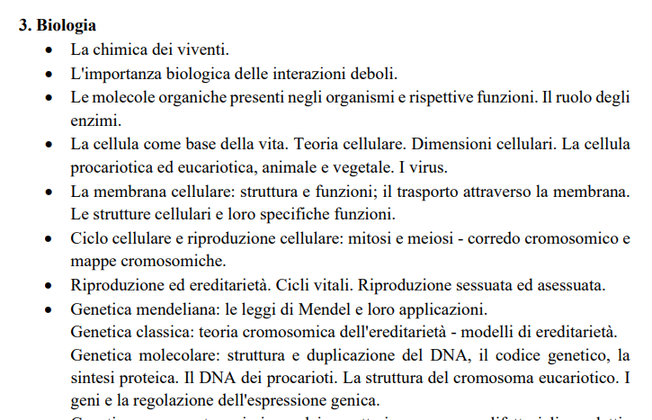 IMAT 2024 Biology Section